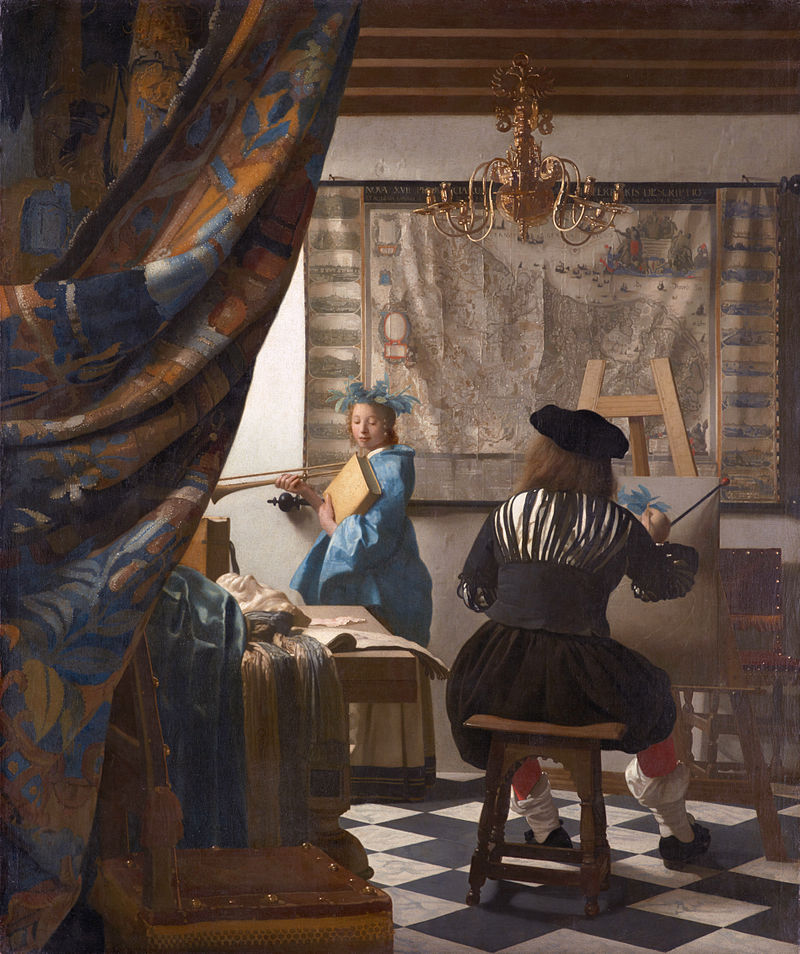 Vermeer - 1662-1665 El arte de la pintura